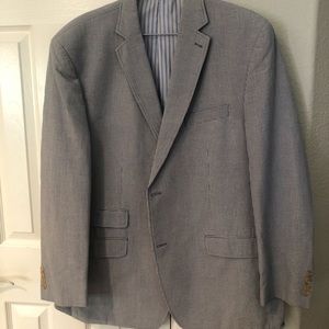 Ralph Lauren / Macys Seersucker casual Mens jacket